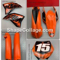 KIT PLASTICHE x KTM SXF 250 2007 2008 SX 2009