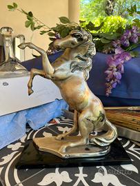 Cavallo in argento Romar