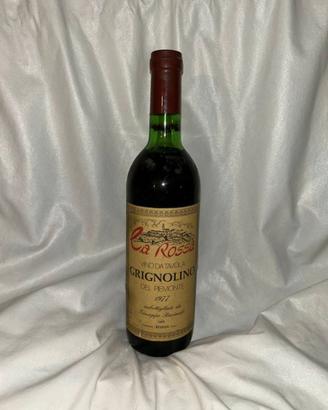vino 1977 Grignolino del Piemonte Ca' Rossa