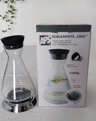 caraffa refrigerante in vetro