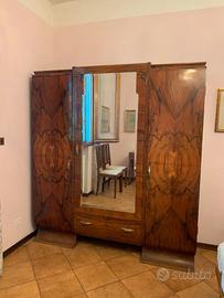 Camera matrimoniale in radica anni '20