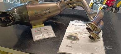 MARMITTA AKRAPOVIC  YAMAHA MT07 EURO 4