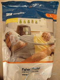 Maschera facciale cpap Fisher & Paykel taglia L