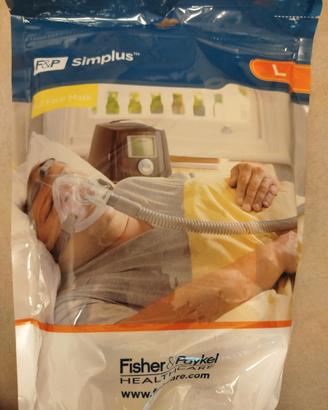 Maschera facciale cpap Fisher & Paykel taglia L