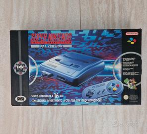 console Super Nintendo SNES Versione Pal GIG 