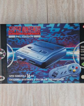 console Super Nintendo SNES Versione Pal GIG 