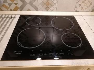 piano cottura induzione hotpoint ariston 4 fuochi