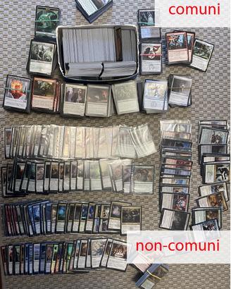 Mega Lotto Magic the gathering oltre 120 carte rar