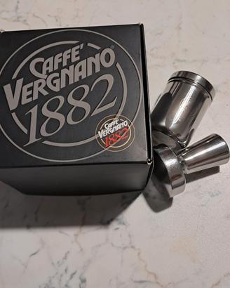 Spargicacao e pressimo acciaio Caffè Vergnano