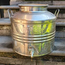 Contenitore Alimenti  acciaio inox 30 litri