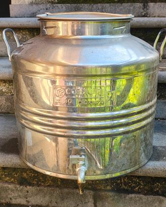 Contenitore Alimenti  acciaio inox 30 litri
