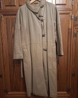 cappotto donna in vera pelle