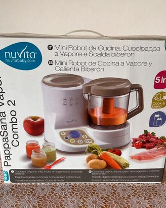 Omogeneizzatore e Scalda-Biberon a Vapore Nuvita
