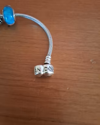 bracciale pandora con charme tutti originali cm 19