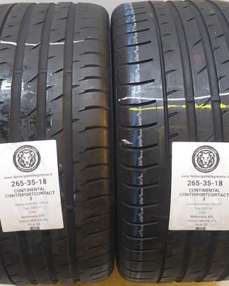 2 GOMME 265 35 18 CONTINENTAL A54574