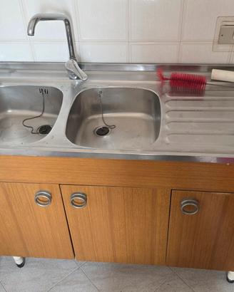  lavabo con mobile cucina