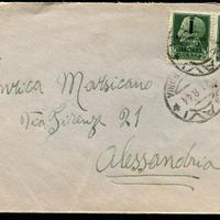 C45 - RSI - Lettera da Gavi (AL) ad Alessandria -