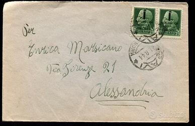 C45 - RSI - Lettera da Gavi (AL) ad Alessandria -