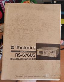 Technics RS-676US Manuale e schema elettrico