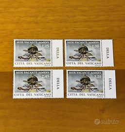 Francobolli sede Vacante 2025