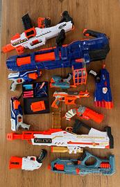 11 Pistole Nerf Diverse - Anche Singolarmente