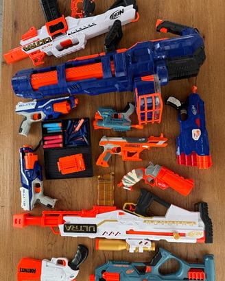 11 Pistole Nerf Diverse - Anche Singolarmente