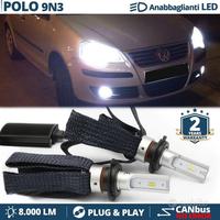 KIT Anabbaglianti LED H7 VOLKSWAGEN POLO 9N3 6500K