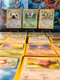 Lotto carte pokemon set jungle ITA