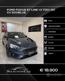 Ford Focus 1.5 EcoBlue 120 CV 5p. ST-Line