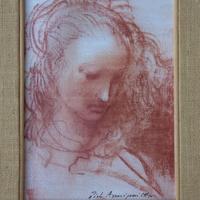 Matita sanguigna su carta 20*30