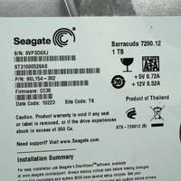 Hd 3,5" Seagate Barracuda 7200.12 st31000528as