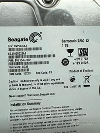 Hd 3,5" Seagate Barracuda 7200.12 st31000528as