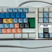 Tastiera Apple Mac QWERTY Colored AVID Video
