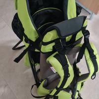 Zaino trekking per bambini verde prenatal