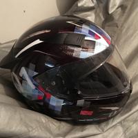Casco nuovo bmw race black matrix