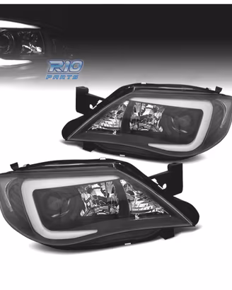 FARI PER SUBARU IMPREZA 08-12 TUBE LIGHT FONDO NER