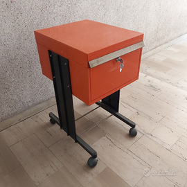 Modernariato Archivio mobile su rotelle Ercole '72