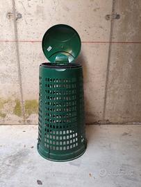 Bidone spazzatura esterno