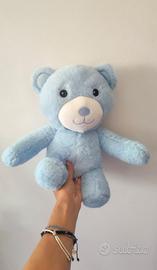 Orsetto peluche azzurro