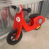Bici senza pedali modello Vespa  marca Tidlo rossa