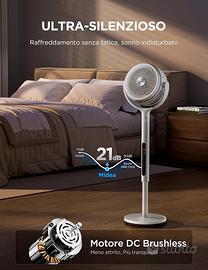 Ventilatore a Piantana Midea Silenzioso Efficiente