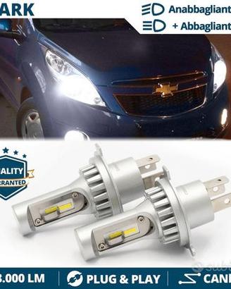 Lampadine LED H4 Per CHEVROLET SPARK CANbus 6500K