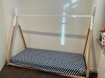 Letto Montessori tenda teepee