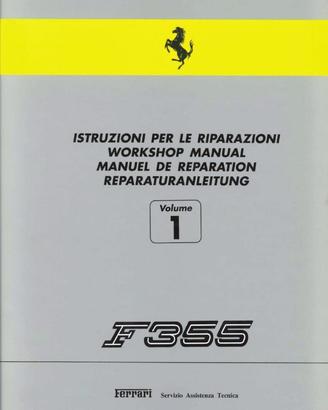 Ferrari 355 manuale officina riparazione