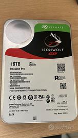 Hard disk 16 tb Seagate IronWolf Pro 3.5 Sata