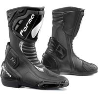 Stivali Moto Racing Forma Freccia Nero/Bianco