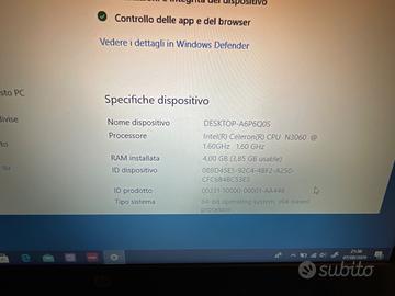 Personal computer portatile