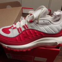 Nike Air Max 98 nuove n. 37,5 bianche/rosse