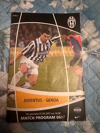 Programma Juventus genoa serie b 2006/07