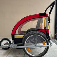 Rimorchio carrellino bici
